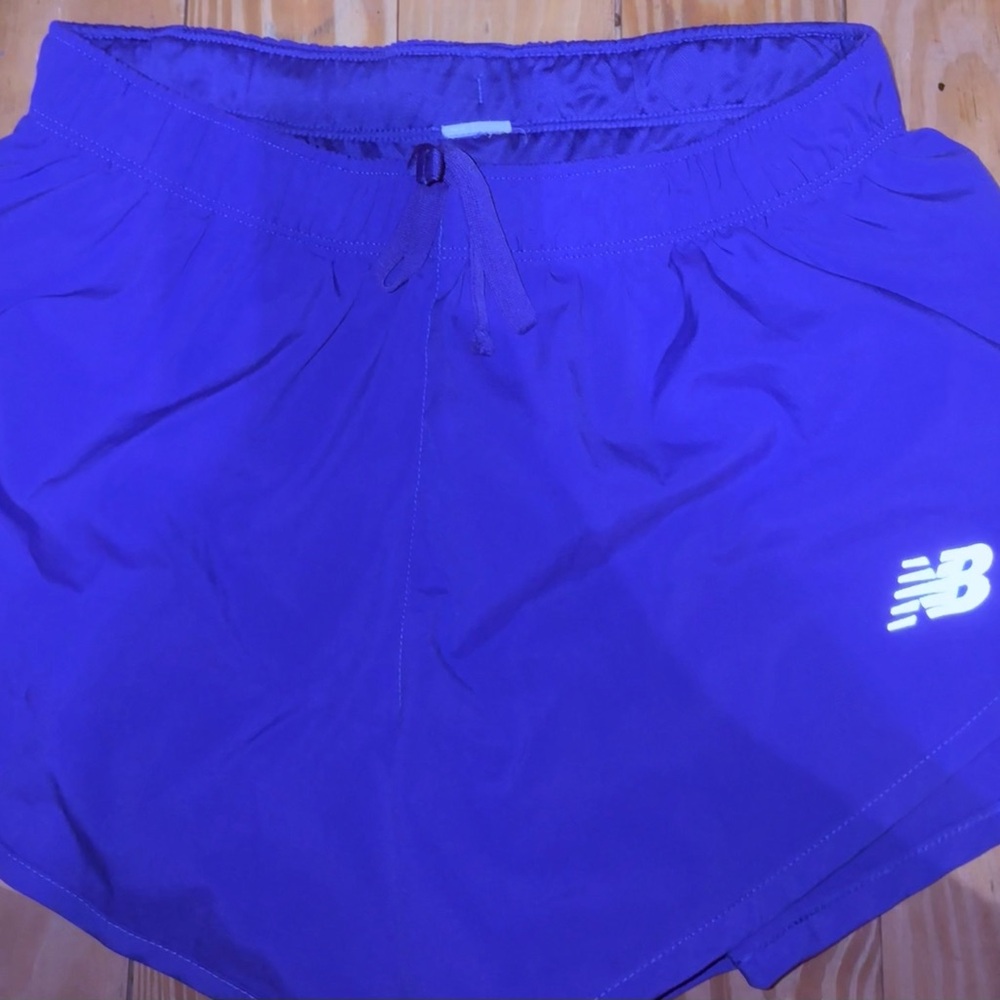New Balance Violet Running Shorts